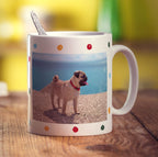 Dotty Photo Mug