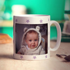 Star Photo Mug - Standard 330ml (11oz) / White