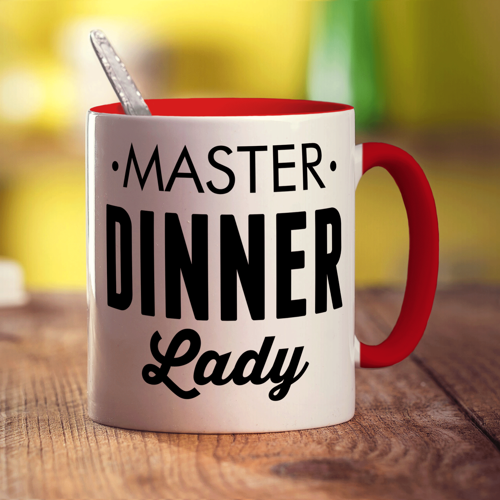 Master Dinner Lady Mug