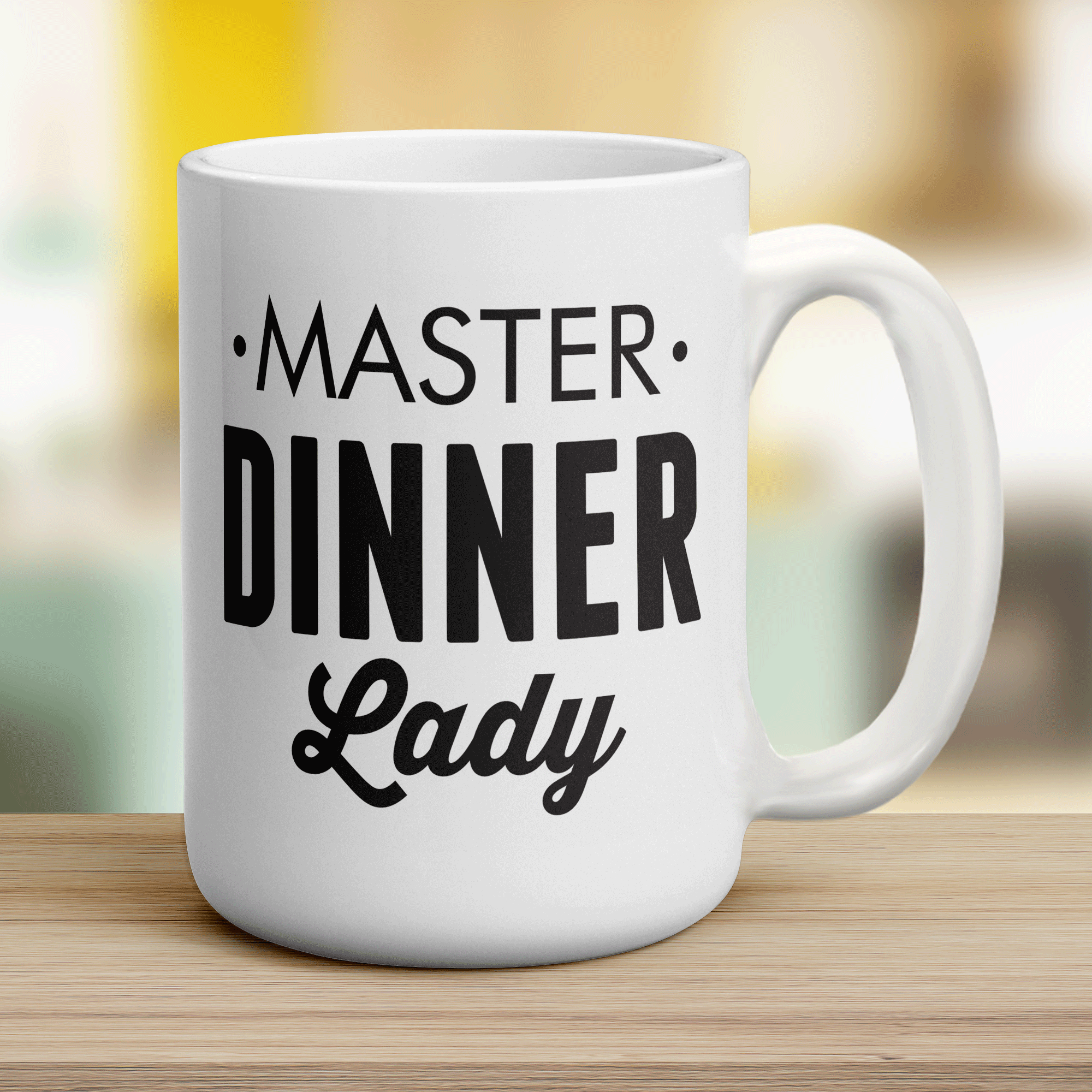 Master Dinner Lady Mug