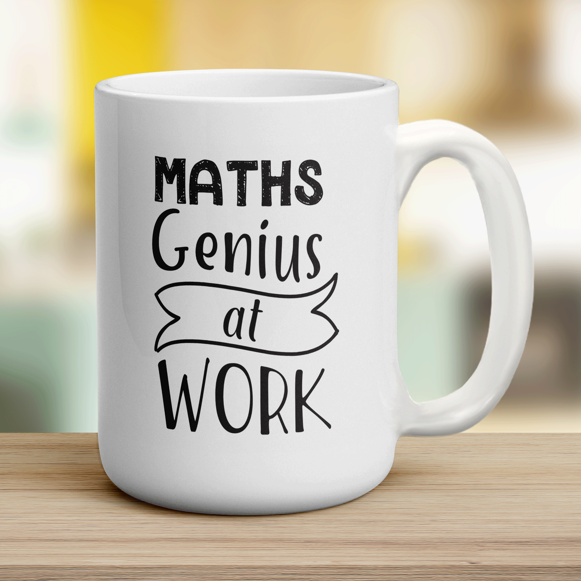 Maths Genius at Work Mug