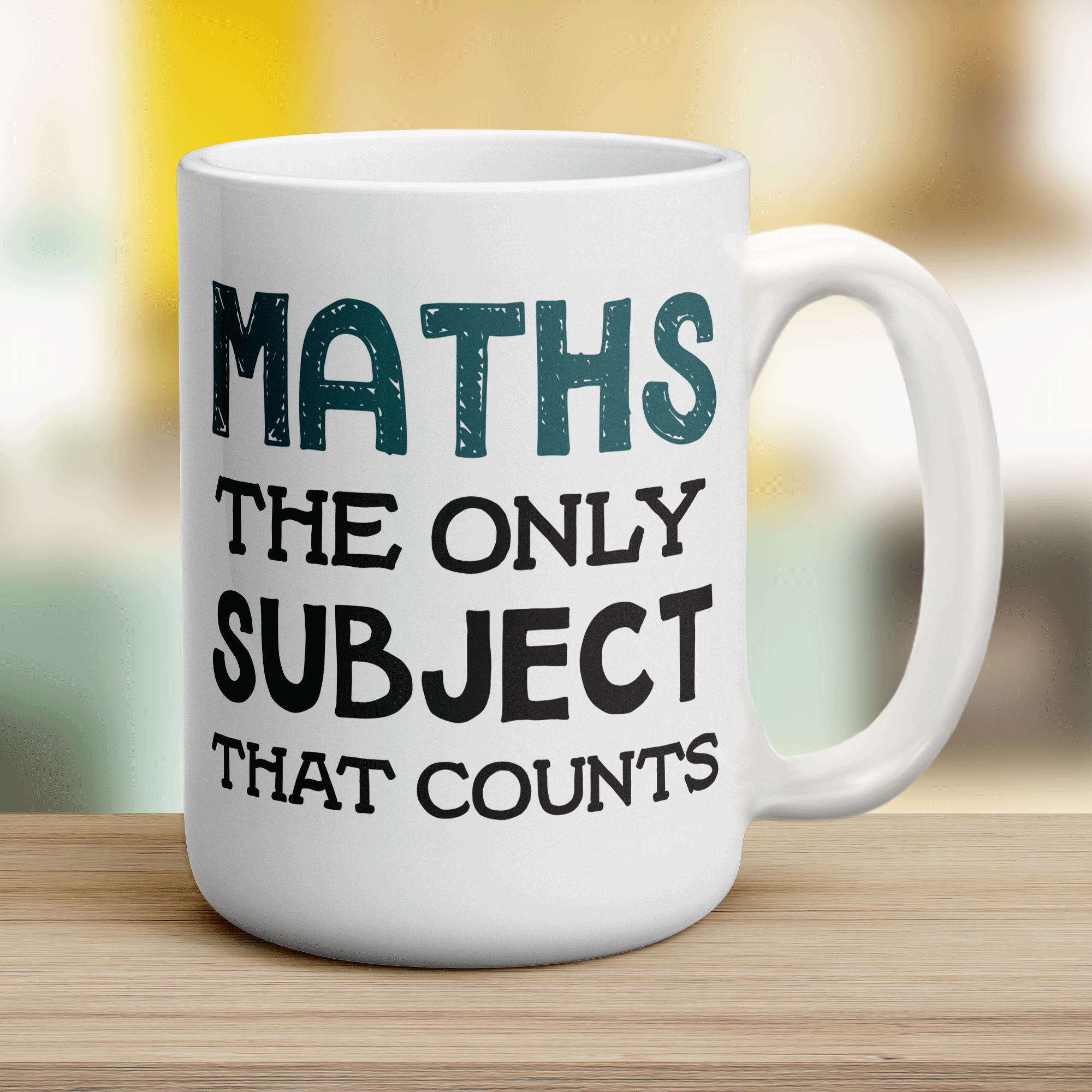 Maths The Only Subject That Counts Mugs