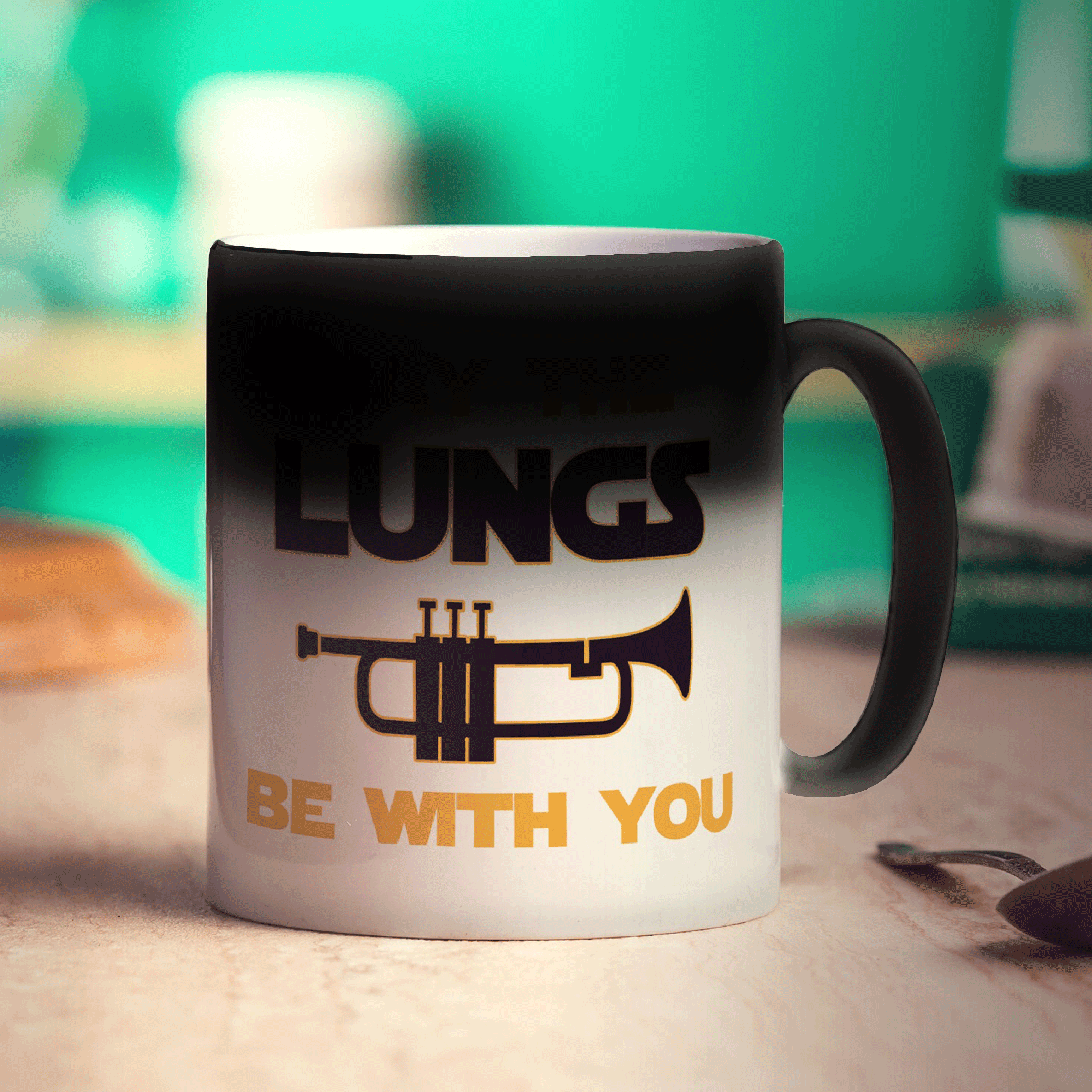 May the Lungs be With you Trumpet Mug