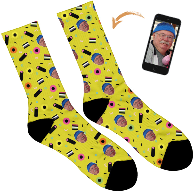 Liquorice Allsorts Personalised Socks