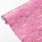 Merry Titmas Name Wrapping Paper