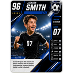 Football Legend Custom Trading Card