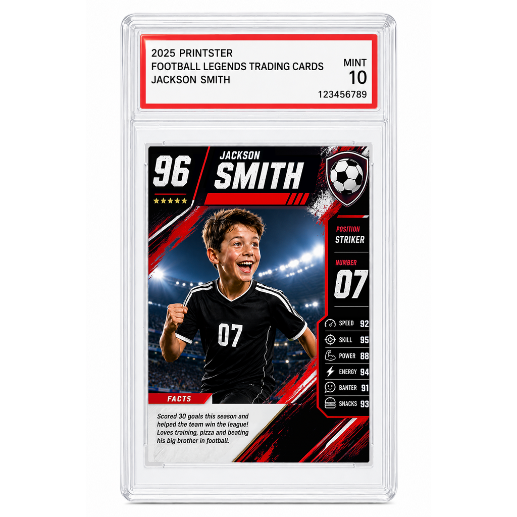 Football Legend Custom Trading Card