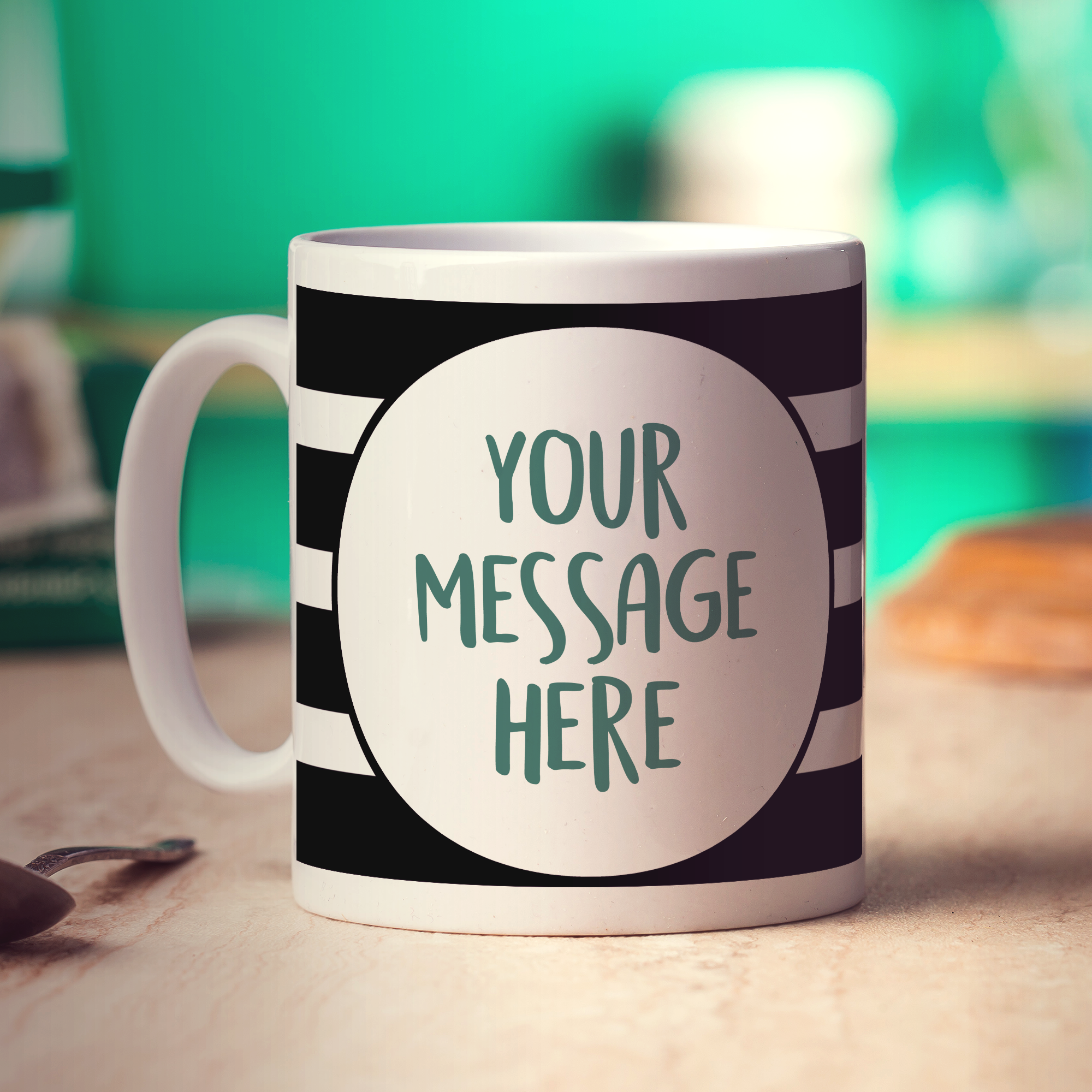 No.1 Dad Message Mug