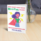 Mother's Are Priceless Mother's Day Card Standing Up