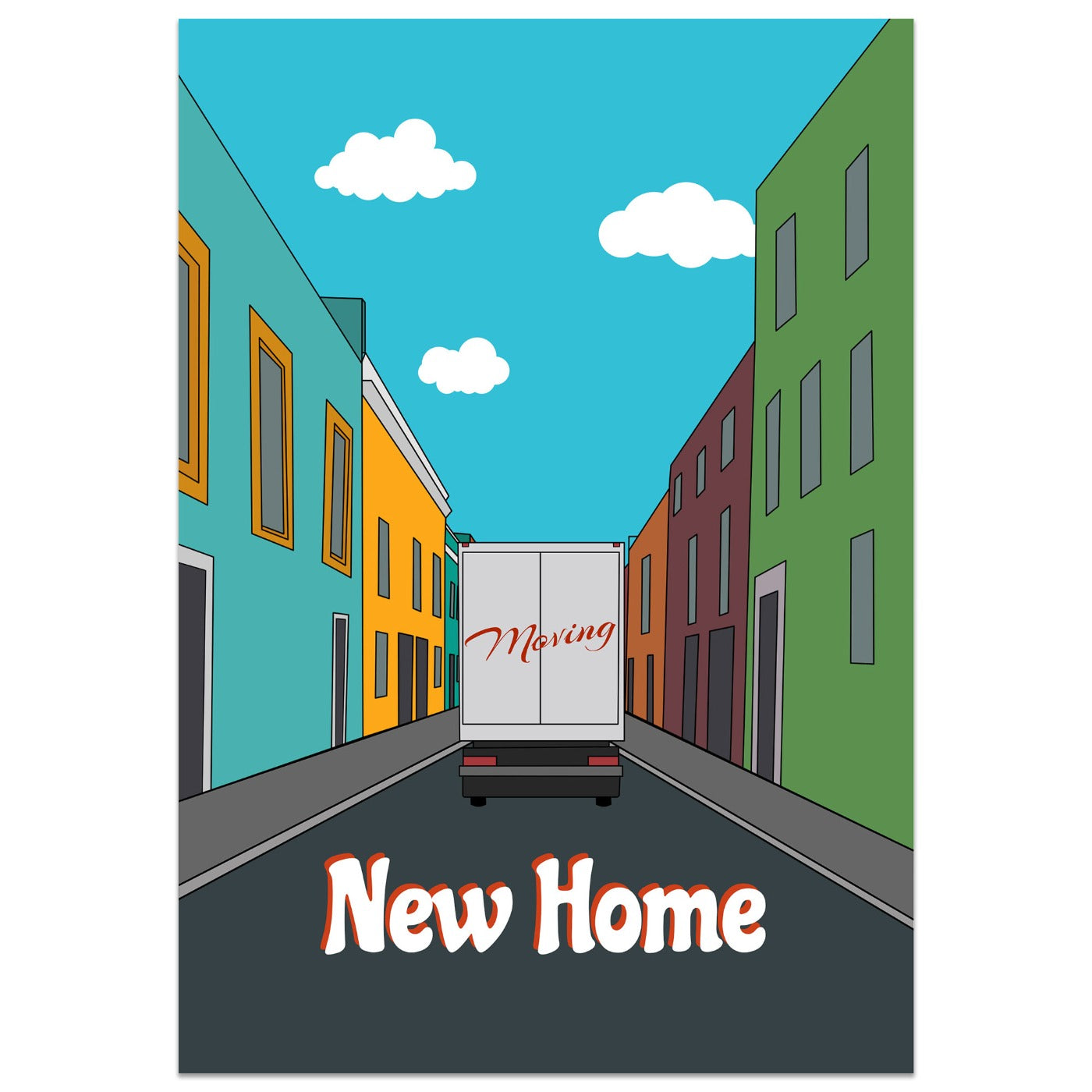 Moving To A New Home Card