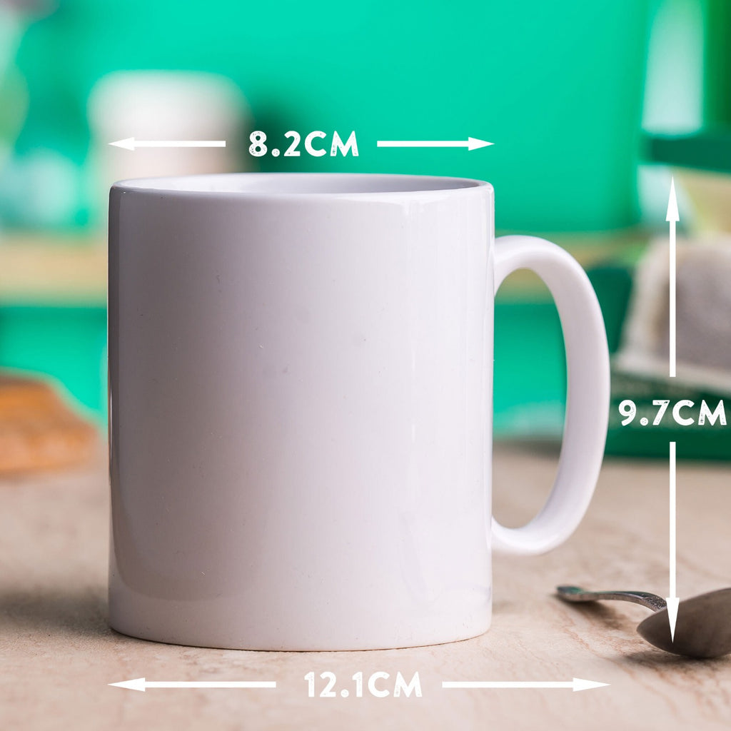 Sisters Will Always be Connected by the Heart Personalised Mug