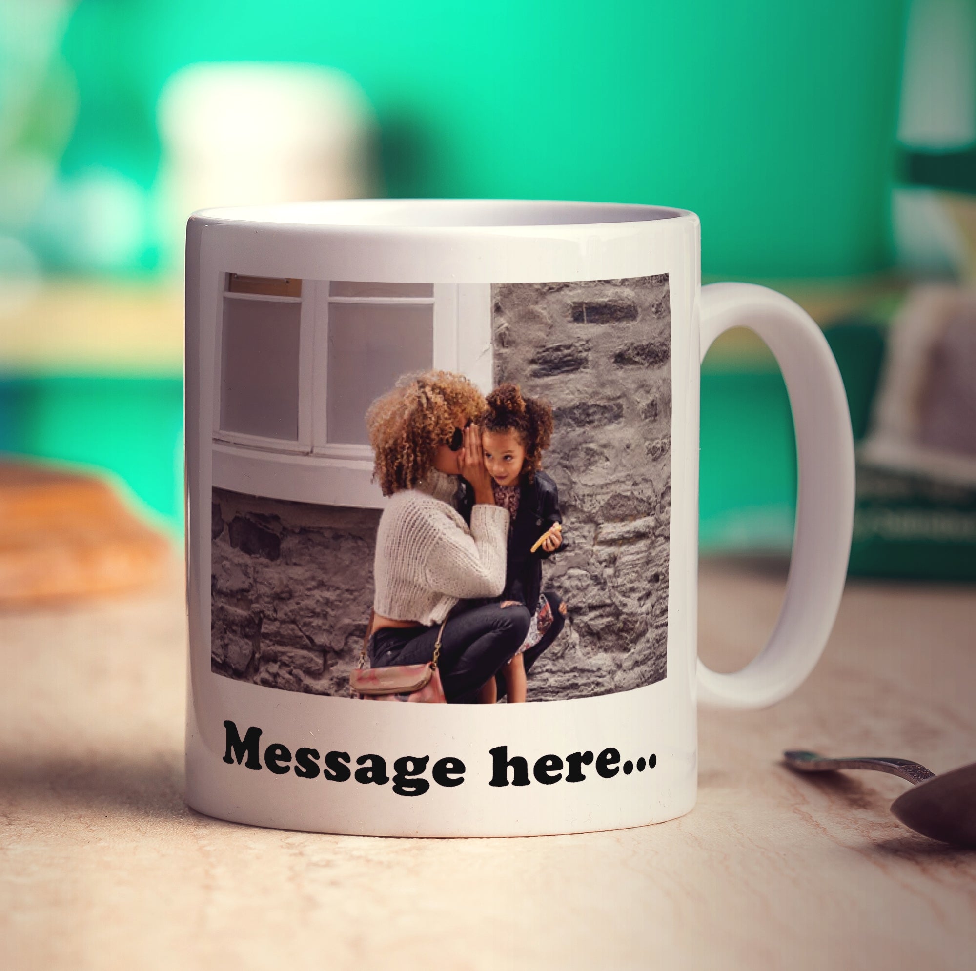 Photo Mug with Caption
