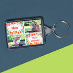 Mum Photo Grid Keyring