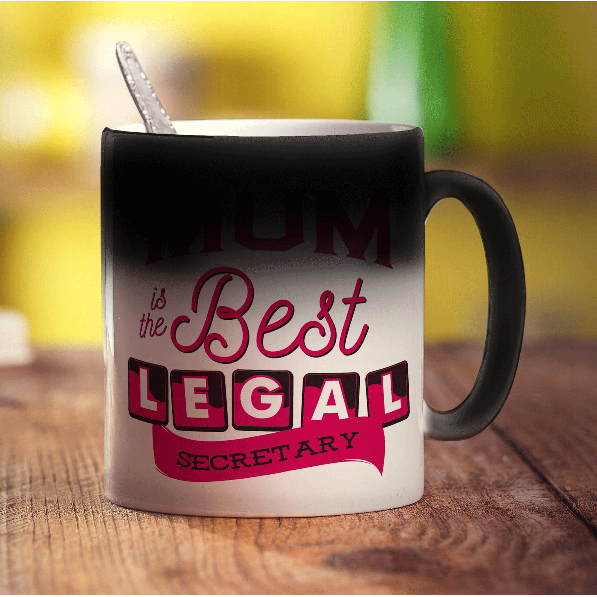 Mum is the Greatest Legal Secretary Mug - Standard 330ml (11oz) / Magic Mug