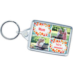 Mum Photo Grid Keyring