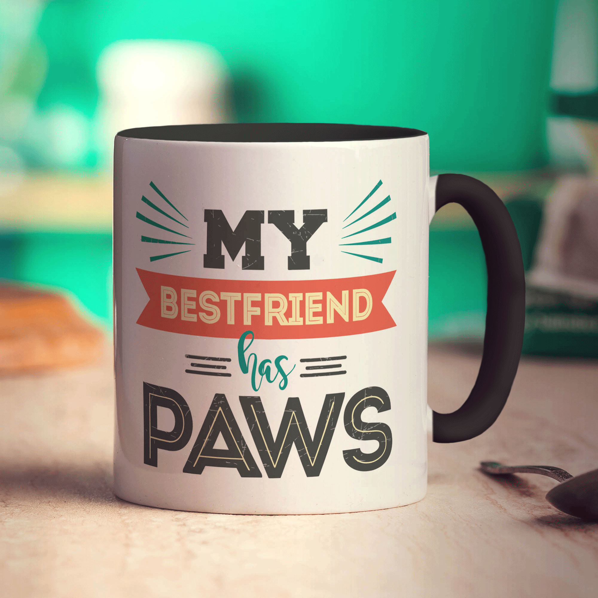 My Best Friend has Paws Mug