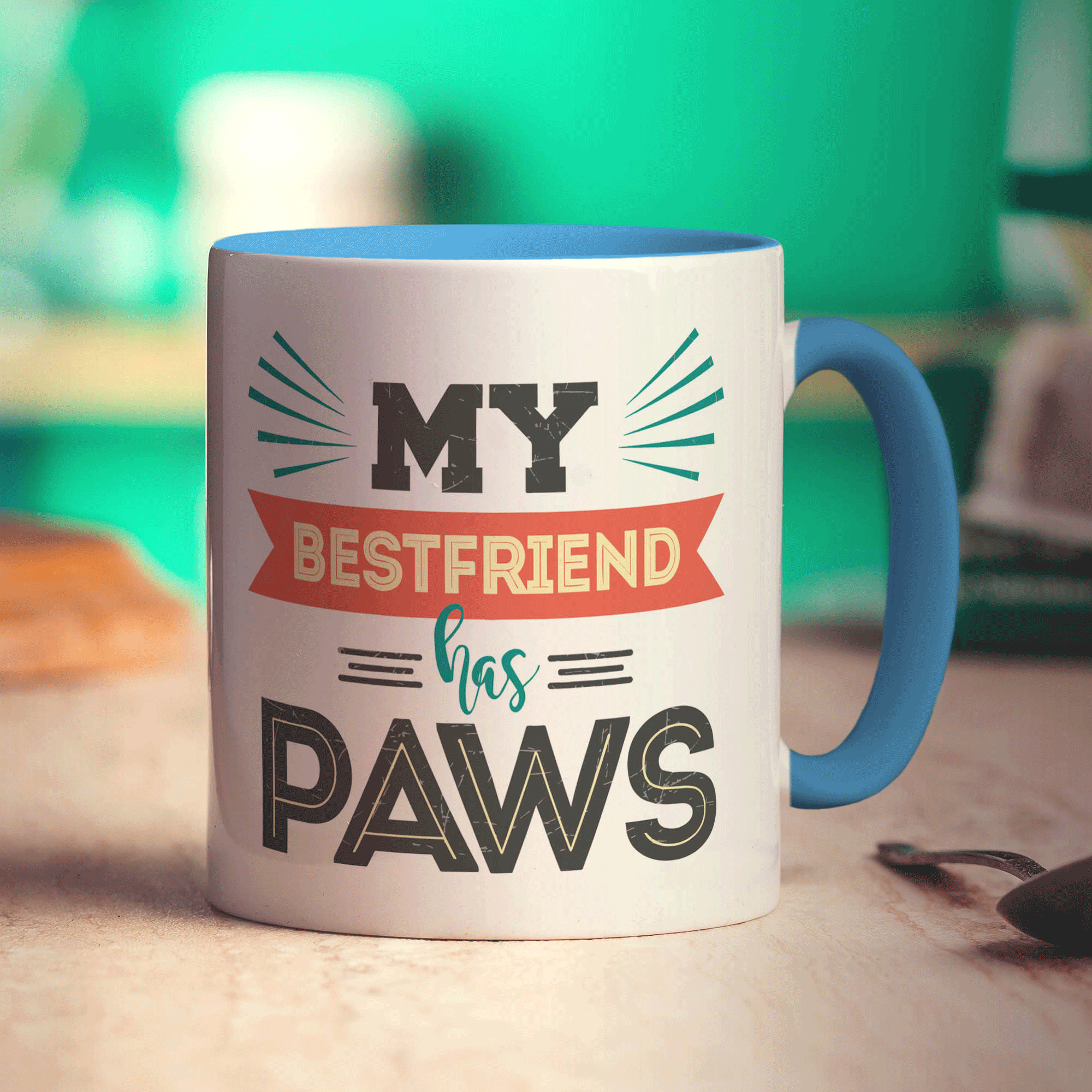 My Best Friend has Paws Mug