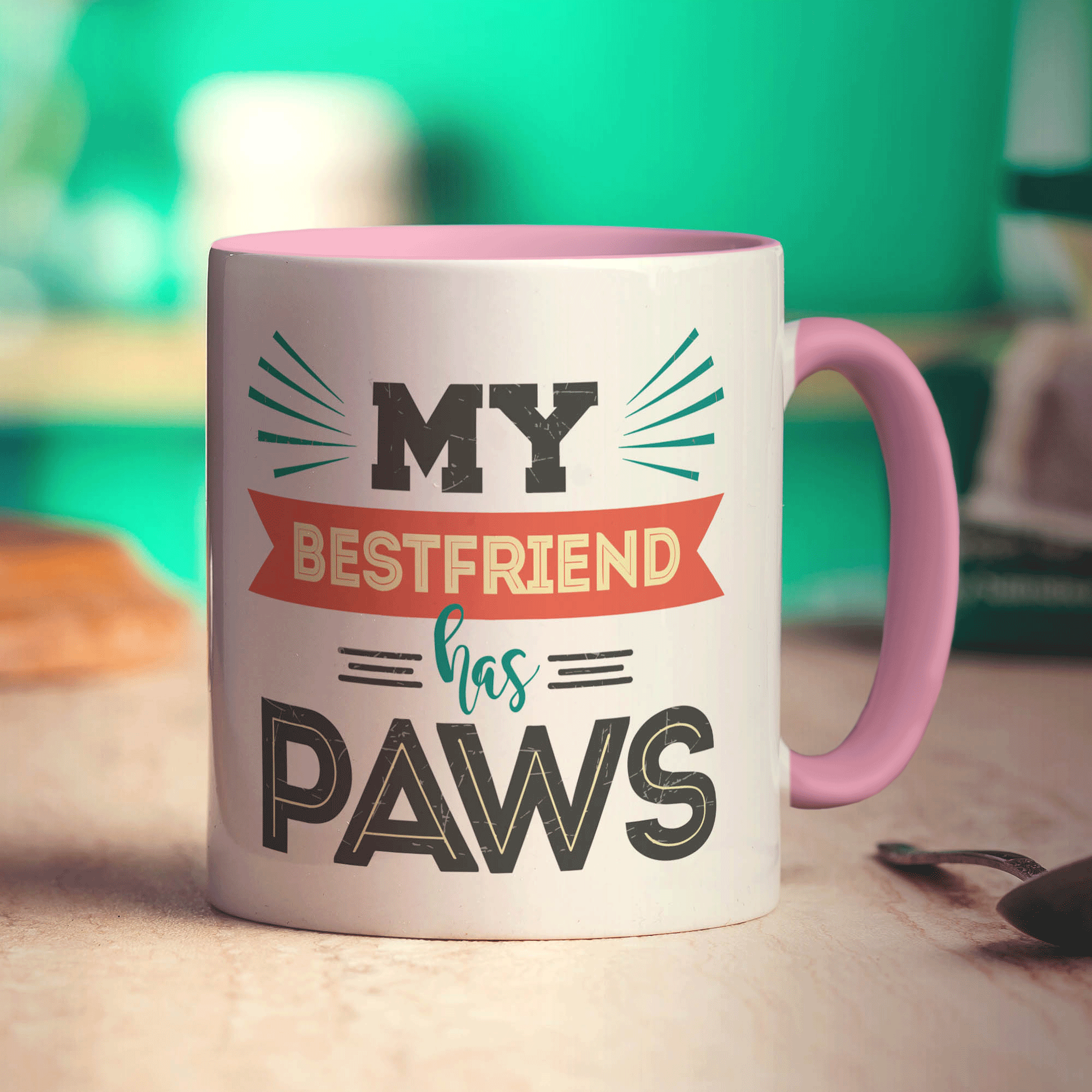 My Best Friend has Paws Mug