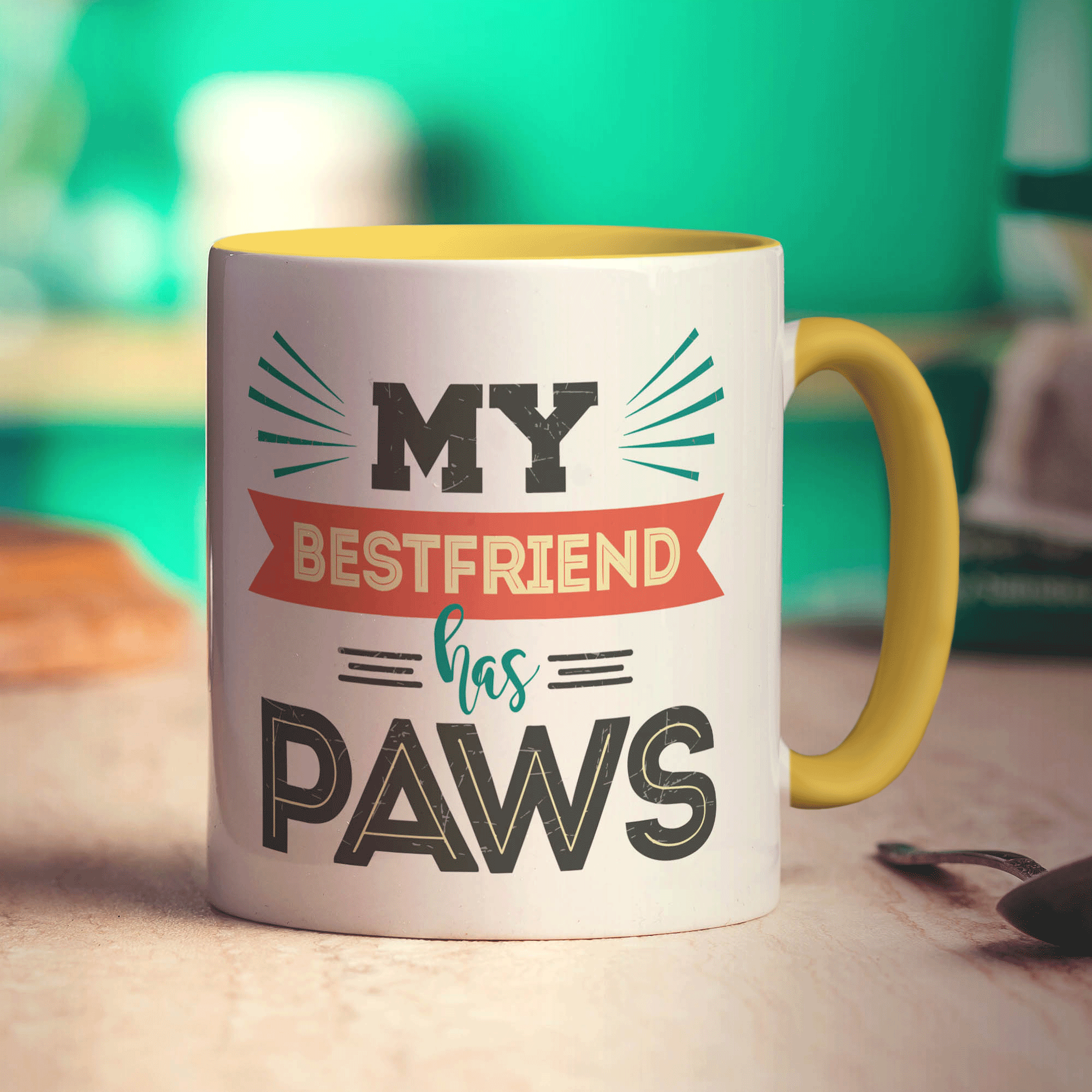 My Best Friend has Paws Mug