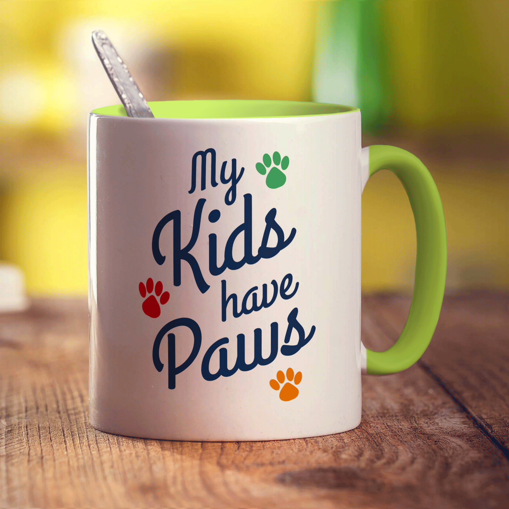 My Kids Have Paws Mug