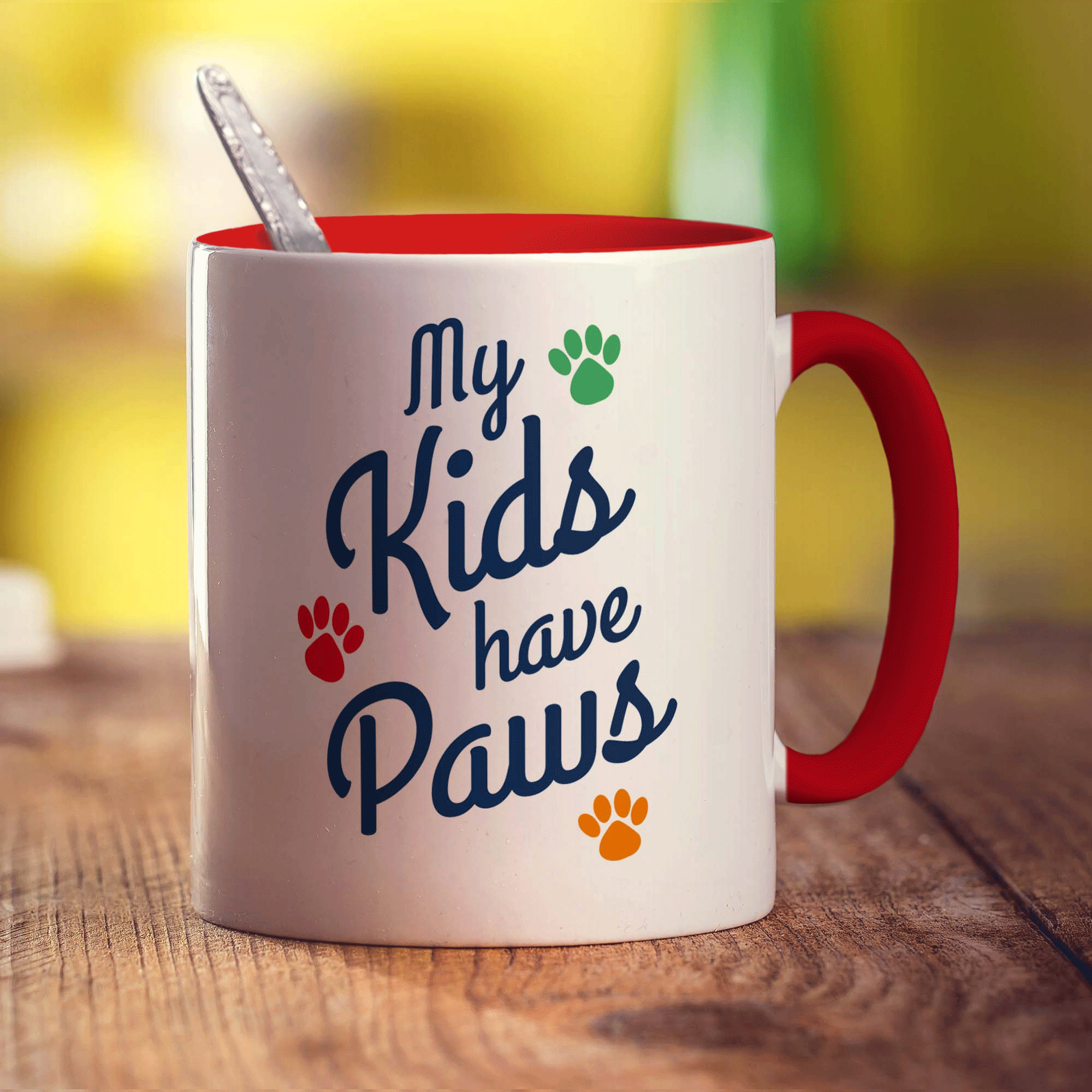 My Kids Have Paws Mug