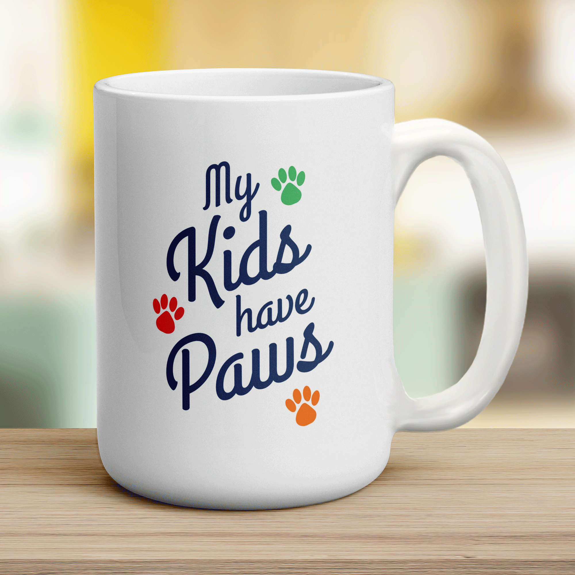 My Kids Have Paws Mug