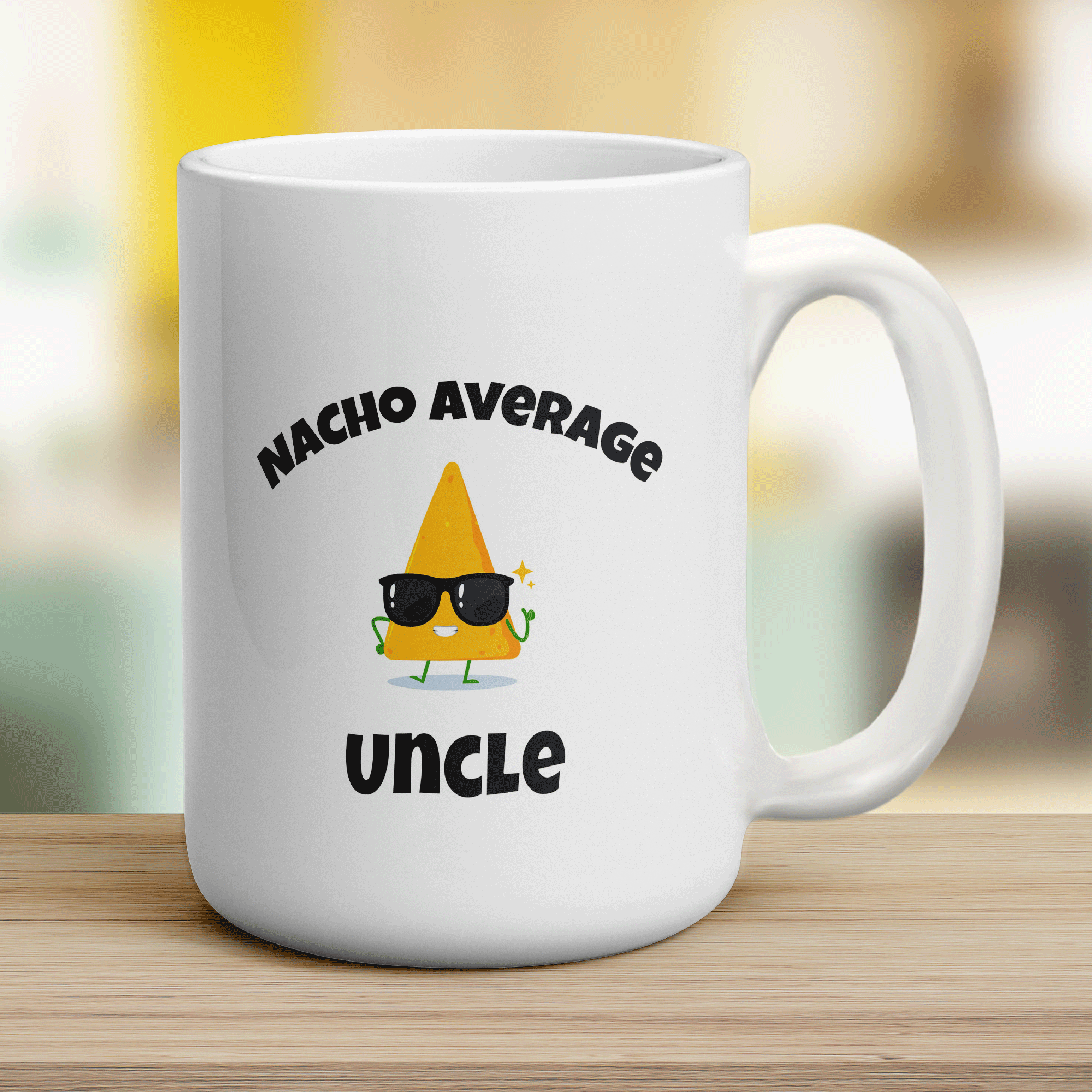 Nacho Average Uncle Mug