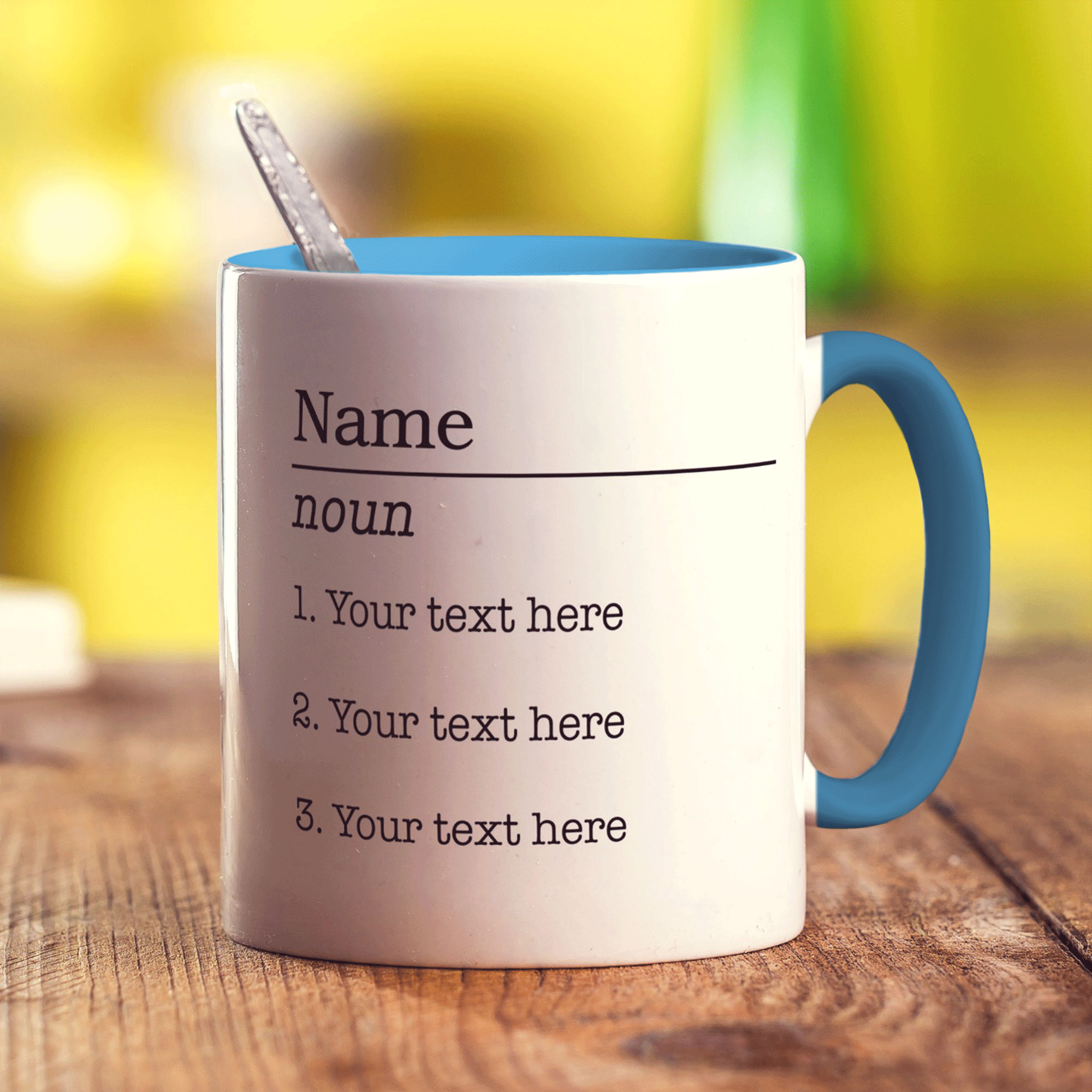 Personalised Name Definition Mug