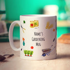 Personalised Gardening Mug