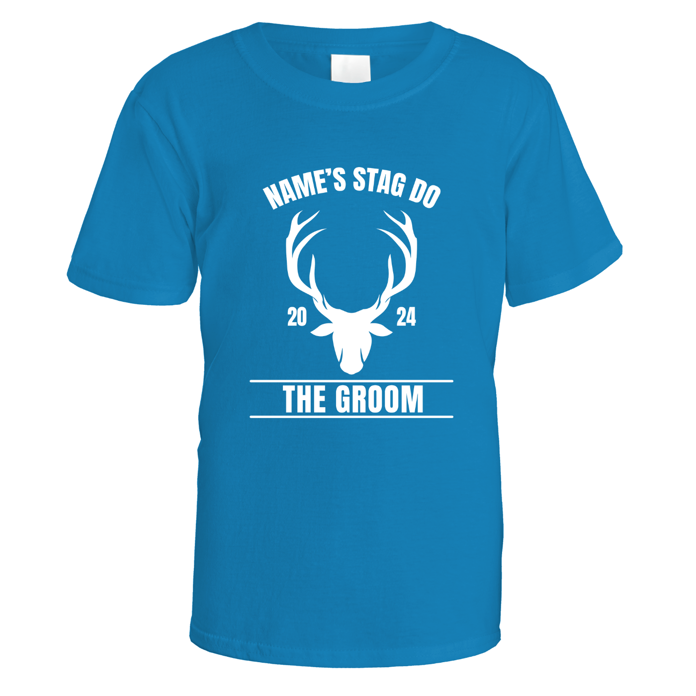 The Groom Antler Stag Do T-Shirt