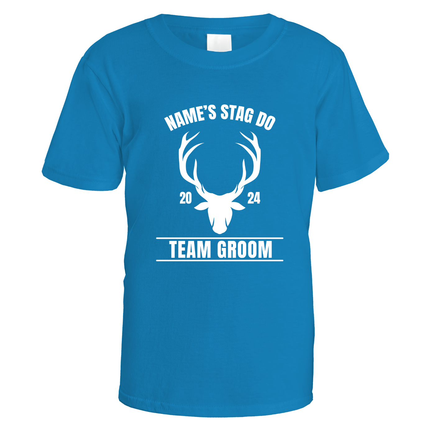 Team Groom Antler Stag Do T-Shirt