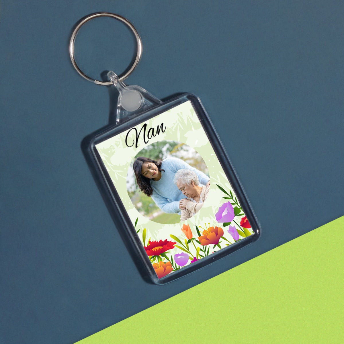 Nan Photo Keyring
