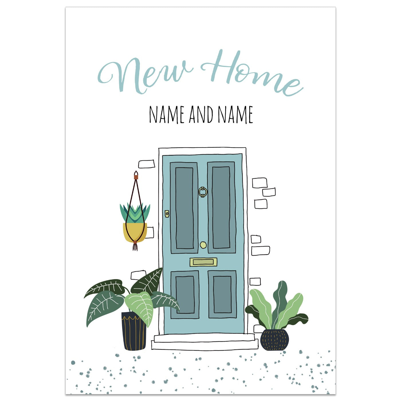 Front Door New Home Card