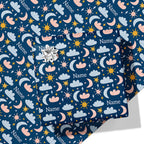 Night Sky Name Wrapping Paper