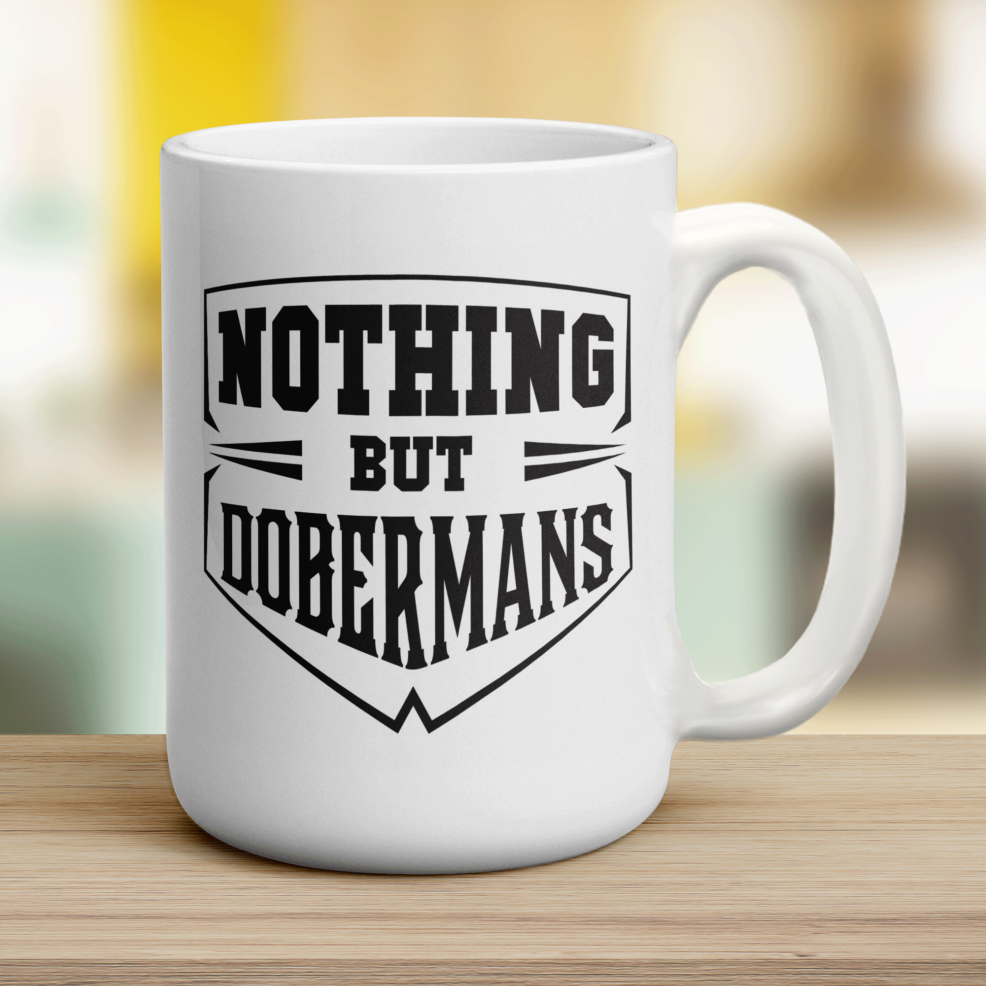 Nothing But Dobermans Mug