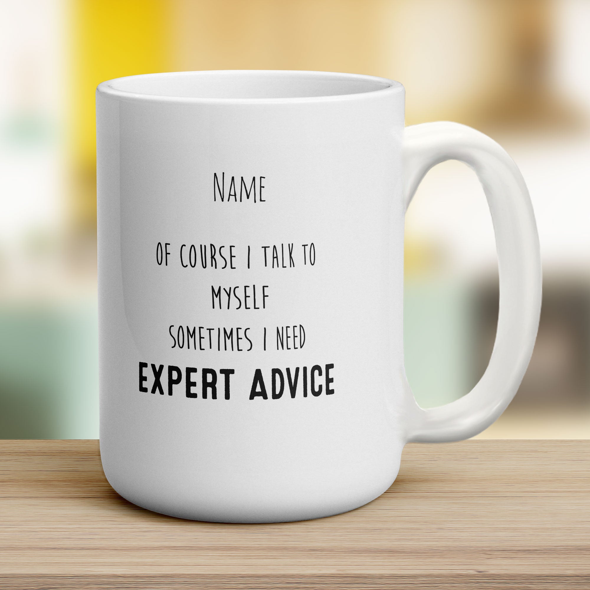 Of Course I Talk to Myself Mug