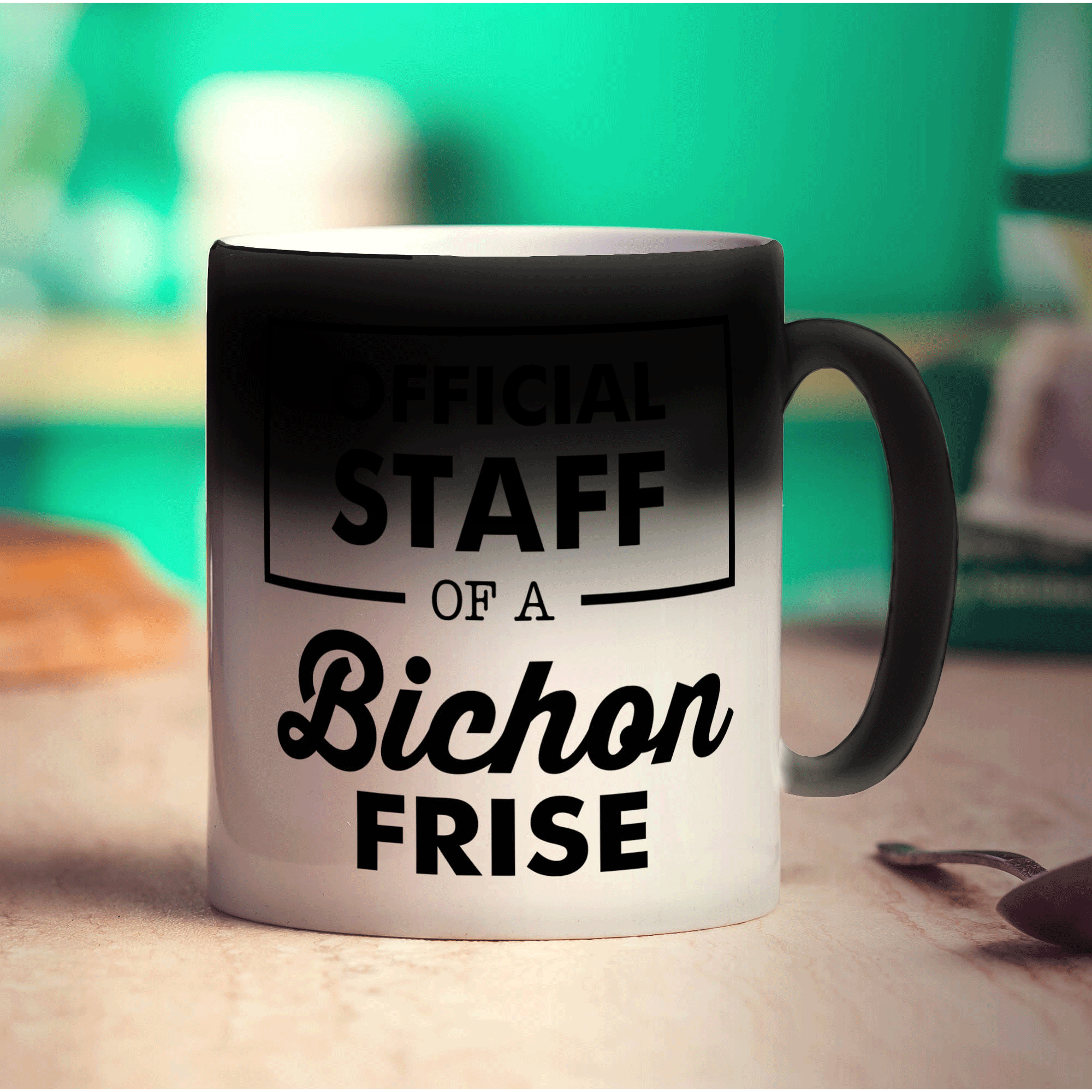 Official Staff of a Bichon Frise Mug - Standard 330ml (11oz) / Magic Mug
