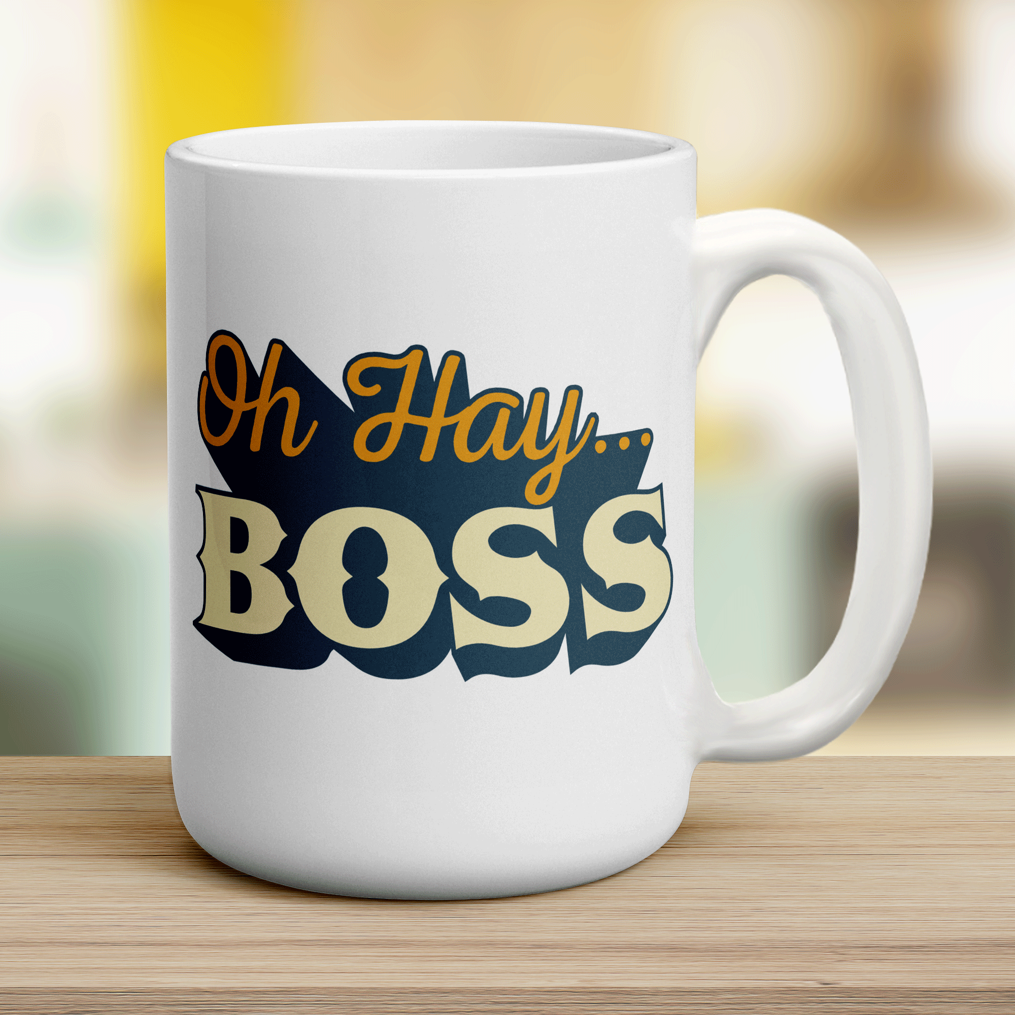 Oh Hay Boss Mug