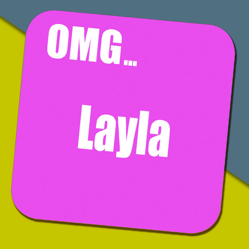 OMG Message Coaster