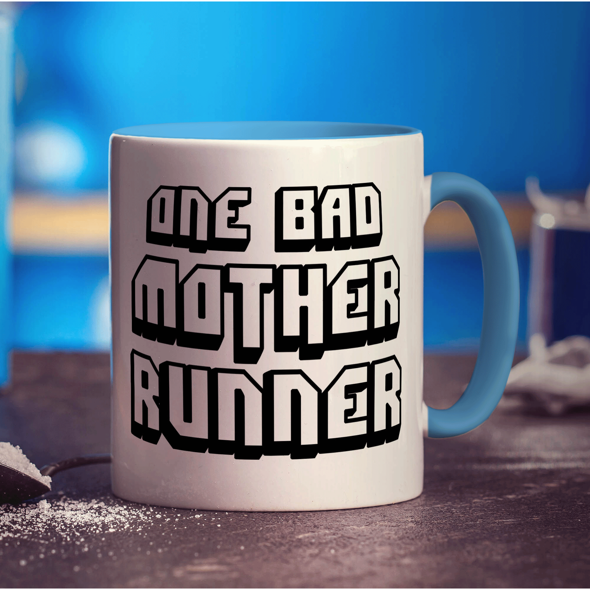 One Bad Mother Runner Mug