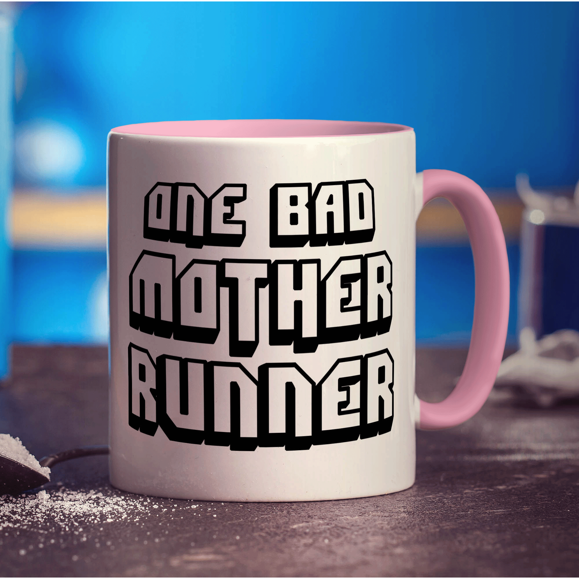 One Bad Mother Runner Mug