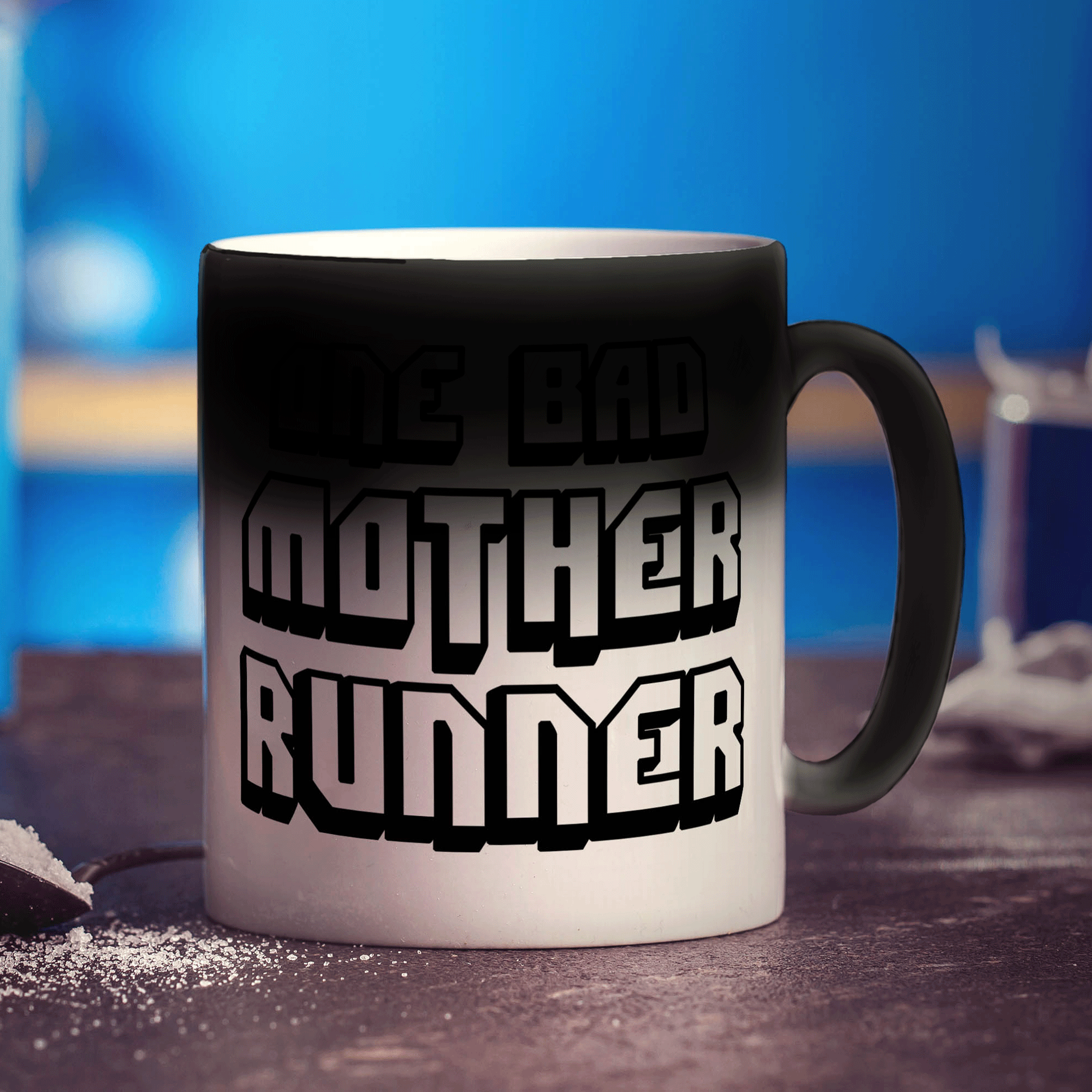 One Bad Mother Runner Mug