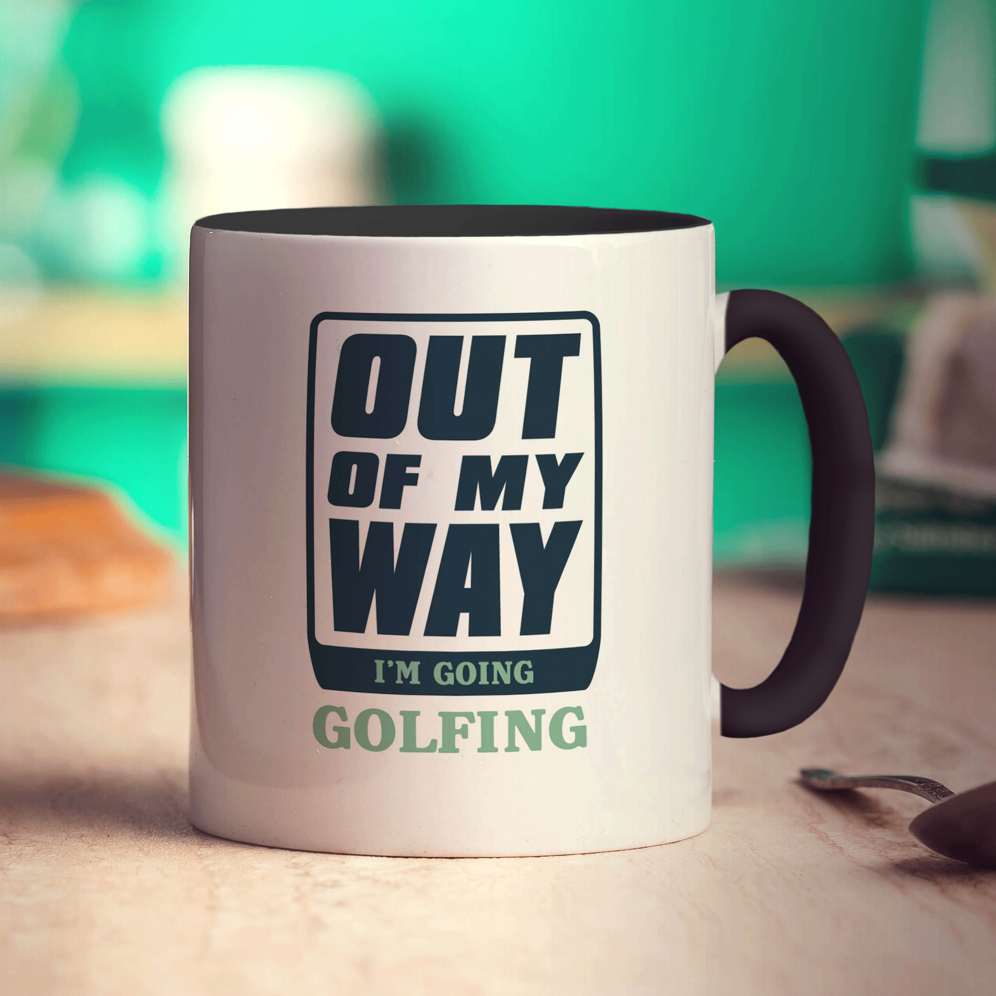 Out of My Way I'm Going Golfing Mug