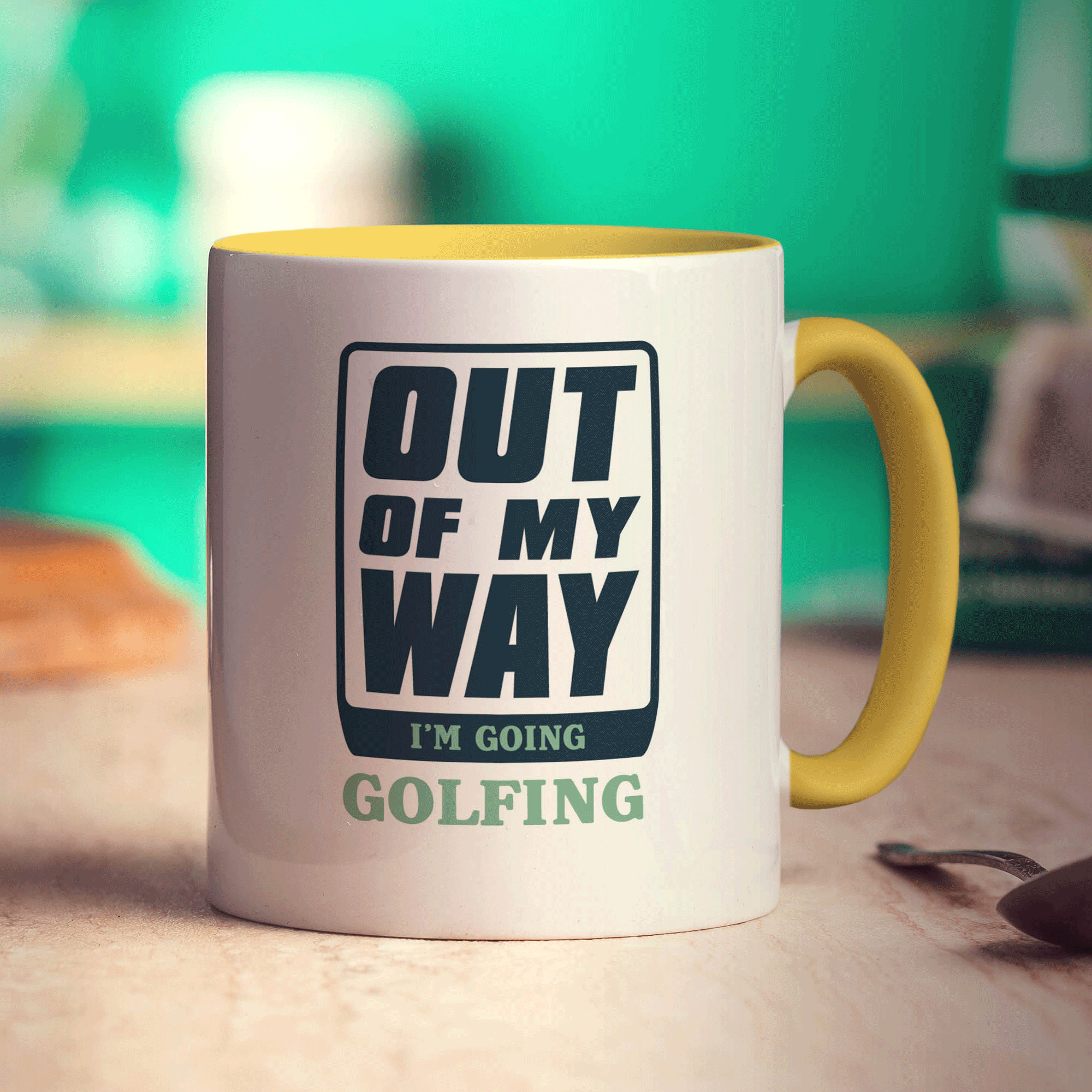 Out of My Way I'm Going Golfing Mug