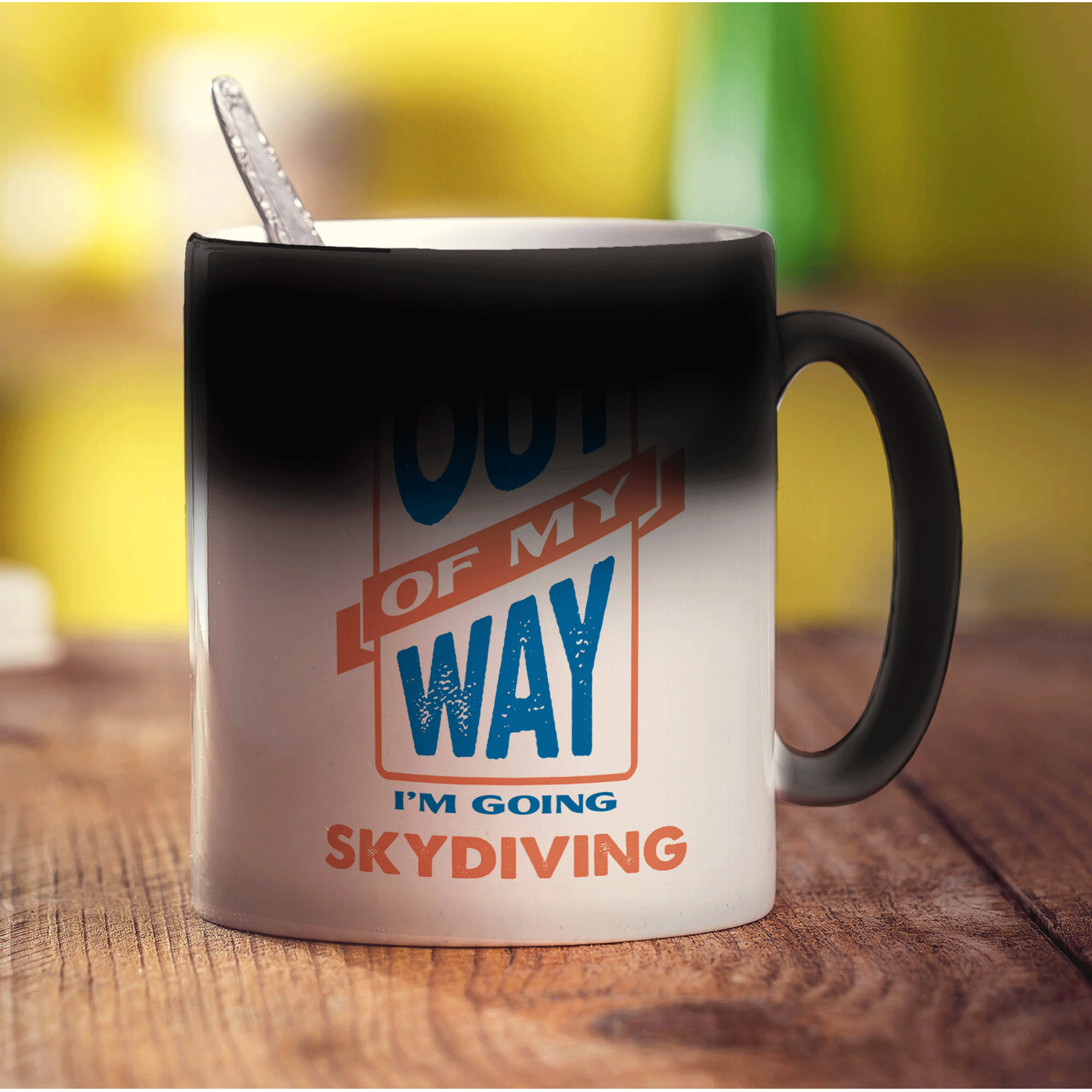 Out of My Way I'm Going Skydiving Mug - Standard 330ml (11oz) / Magic Mug