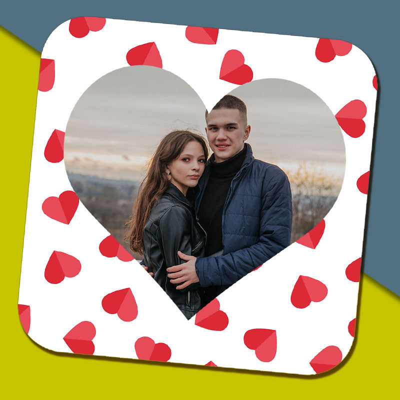 3 Heart Photo Panoramic Mug