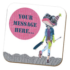 Party Frog Coaster by Zoe Spry