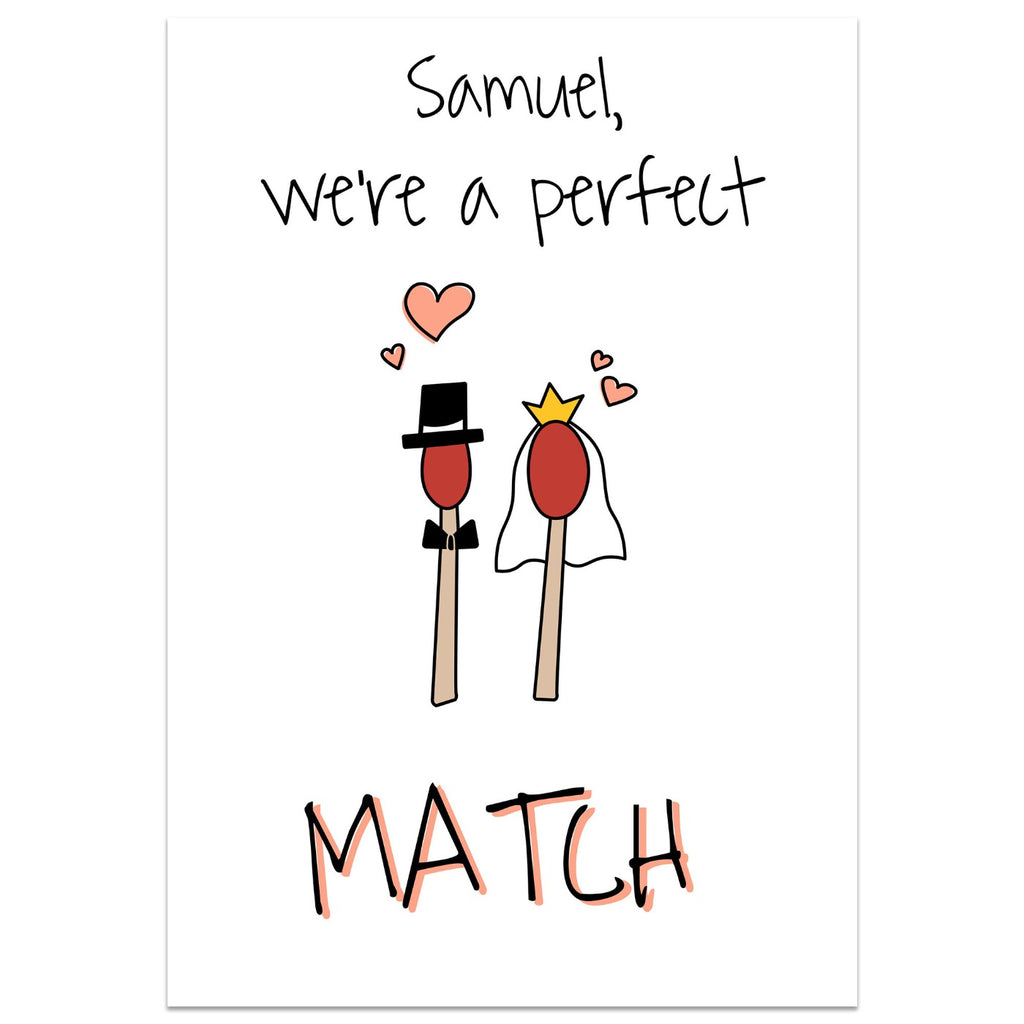 Match Card Styles Perfect Match Card – Printster
