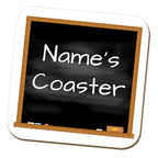 Personalised Blackboard Coaster