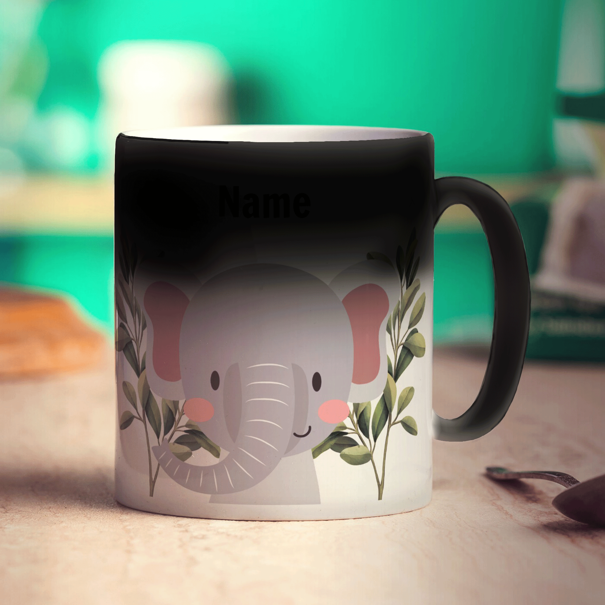 Personalised Elephant Mug
